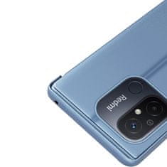HURTEL Svetleča etui z zaponko za Xiaomi Redmi 11A / Poco C55 / Redmi 12C Clear View Case črna