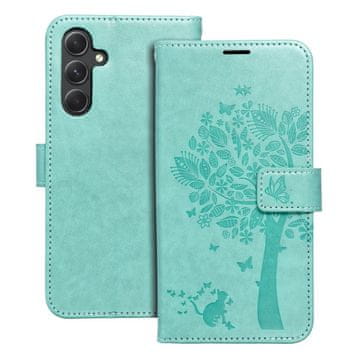 OEM Kabura MEZZO Book do SAMSUNG A54 5G drzewo zielony