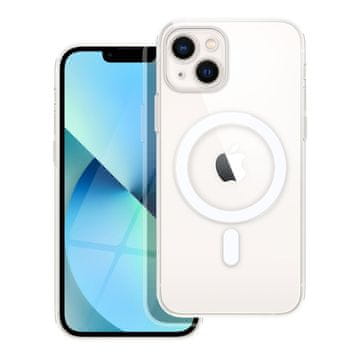 OEM Transparentni etui za iPhone 13 Clear Mag Cover (STR / CAMERA PROTECTION), združljiv z MagSafe