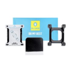 BLUEO 5D kaljeno steklo Mr. Monkey Glass - za Apple Watch SE / SE 2 40MM črno (Strong HD)
