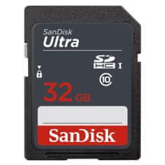SanDisk Ultra/SDHC/32GB/100MBps/UHS-I U1/razred 10