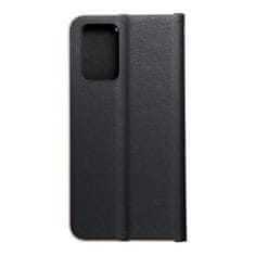 OEM LUNA Book Gold torbica za XIAOMI Redmi 10 / 10 2022 črna