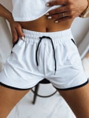 Dstreet Ženske športne kratke hlače Perewr bela L