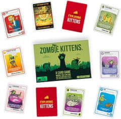 Exploding Kittens igra s kartami Zombie Kittens angleška izdaja