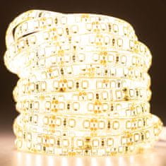 LUMILED LED trak 5m 12V 48W 600LED SMD2835 toplo bela IP65 8mm