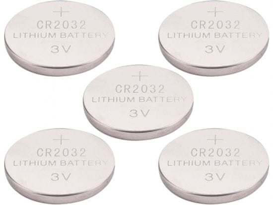 Extol Energy Baterija litij, 5ks, 3V (CR2032)