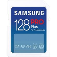 Samsung Samsung/SDXC/128GB/180MBps/USB 3.0/USB-A/razred 10/+ Adapter/modra