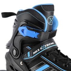 Nils Extreme Skate NH18191 2v1 črna in modra M(34-38)