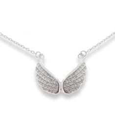 ZLATARSTVO TONKO Srebrna verižica angelska krila iz srebra čistine 925/000