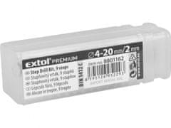 Extol Premium Stopenjski vrtalnik, O 4-20mm, HSS-M2