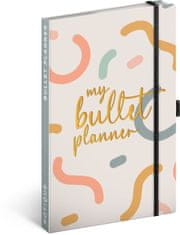 Tedenski dnevnik brez datuma My Bullet Planner, 13 × 21 cm CZ/SK