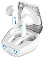 Genius Brezžične slušalke TWS HS-M920BT/ bele/ LED/ Bluetooth 5.0/ polnjenje USB-C