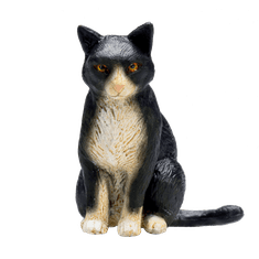 MOJO Cat črno-belo sedenje