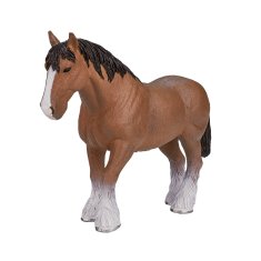 MOJO Clydesdale konj svetlo rjave barve