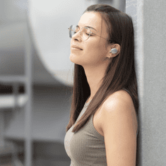 Hama slušalke Bluetooth Spirit Pure, ušesne čepke, polnilno ohišje, bele barve