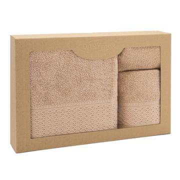 shumee Brisača D Bombaž 100% Solano Cappuccino (P) 30x50+50x90+70x140 set.