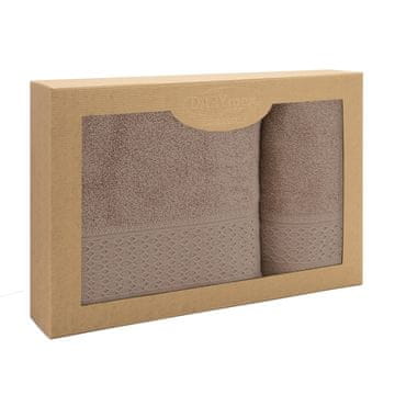 shumee Brisača D Bombaž 100% Solano Bež (P) 50x90+70x140 set.