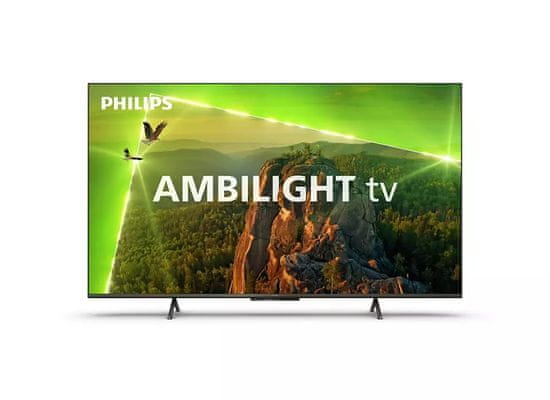 Philips 55PUS8118/12, 4K UHD, LED, Ambilight, Smart TV - odprta embalaža