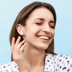Mcdodo Mcdodo Brezžične slušalke za ušesa z ohišjem ENC, bele barve HP-8040