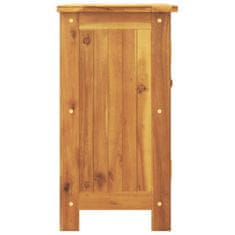 Vidaxl Vrtna omarica 75x35x70 cm trden akacijev les