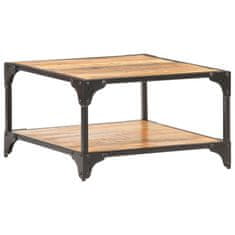 Vidaxl Klubska mizica 60x60x35 cm trden mangov les