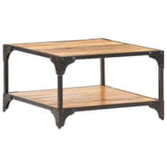 Vidaxl Klubska mizica 60x60x35 cm trden mangov les