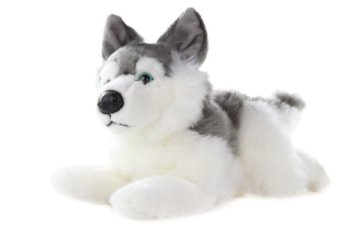 Husky pliš 34 cm