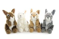 Uni-Toys Plišasti zajec, ki sedi 20 cm