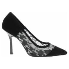 Karl Lagerfeld Visoke pete elegantni čevlji črna 40 EU KL30914DG0S