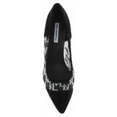 Karl Lagerfeld Visoke pete elegantni čevlji črna 40 EU KL30914DG0S