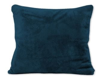 shumee BASIC SOFT/DARK NAVY BLUE/40x40 prevleka za vzglavnik (akcija)