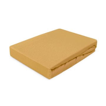 Darymex Rjuha 200x220, elastičen jersey, 100% bombaž, temno rumena