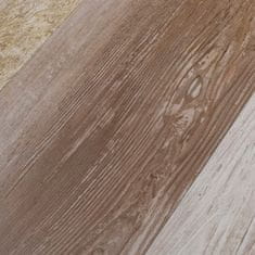Vidaxl Nesamolepilne PVC talne plošče 5,26 m² 2 mm sprani les