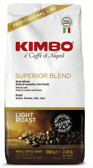 Kimbo Superior kava v zrnu, 1 kg