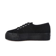 Superga Čevlji črna 38 EU Cotu Full Black UP And Down