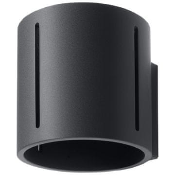 Sollux INEZ 1 STENSKA SVETILKA G9 ČRNEGA ALUMINIJUMA SOLLUX SL.0353