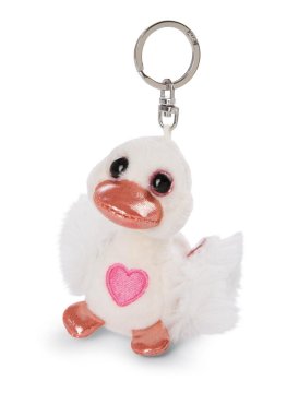 NICI plišasti obesek za ključe Love White Swan 8 cm