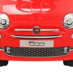 Vidaxl Otroški avtomobil Fiat 500 rdeče barve