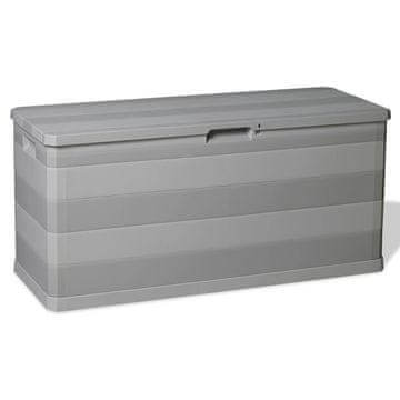 Vidaxl Vrtna skrinja za shranjevanje 117x45x56 cm
