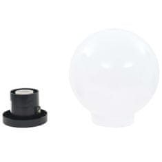 Vidaxl LED okrogle svetilke 2 kosa krogla 20 cm PMMA