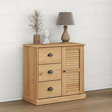 Vidaxl vidaXL VIGO Predalnik 78x40x75 cm Masiven bor
