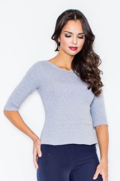 Figl Ženska bluza Orcald M309 siva