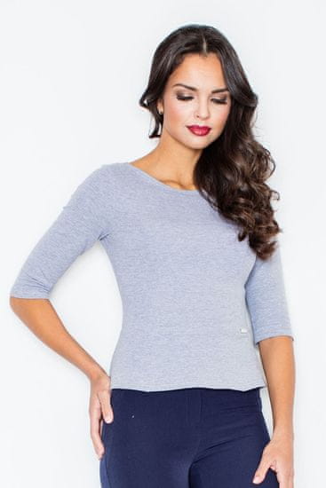 Figl Ženska bluza Orcald M309 siva