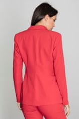 Figl Ženski formalni suknjič Bleomour M562 rdeča M