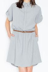 Figl Ženska mini obleka Iseuth M442 siva XL