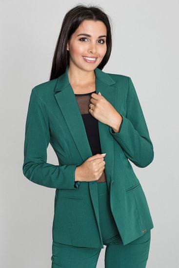 Figl Ženski formalni suknjič Bleomour M562 zelena