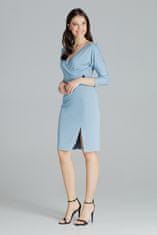 Lenitif Ženska mini obleka Morgaundry L086 modro nebo L