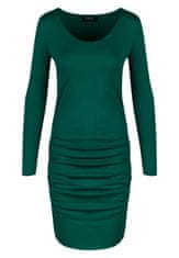 Figl Ženska mini obleka Dinavance M714 zelena S