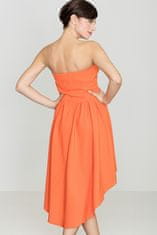 Lenitif Ženska mini obleka Dindraver K031 oranžna L