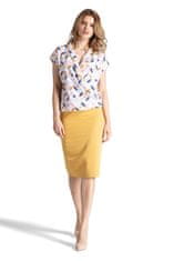 Figl Žensko mini krilo Hellengoire M658 gorčica M